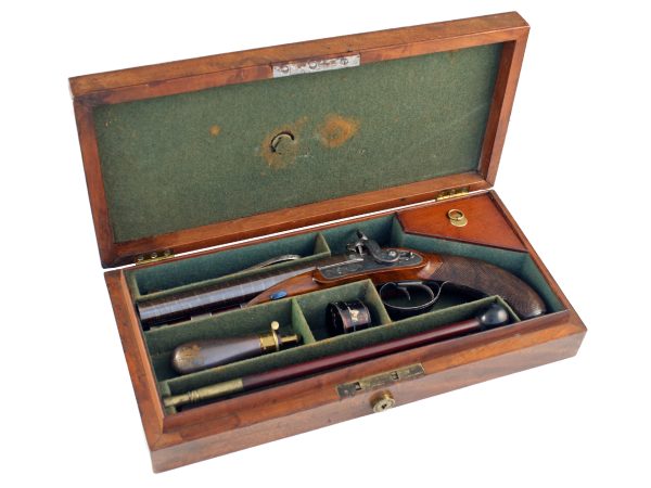 An Exceptional Cased J. Purdey Pistol