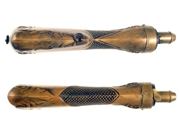 A Gun Stock Powder Flask - Image 3
