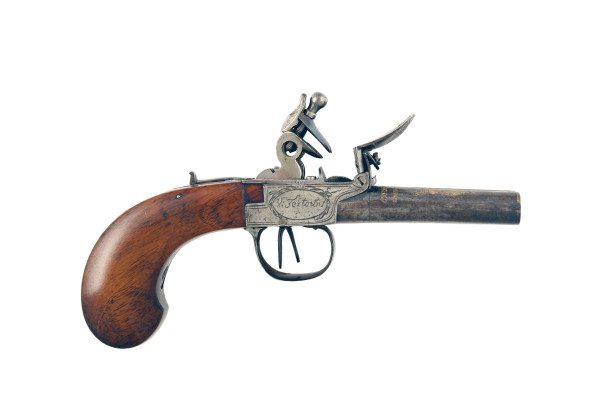 A Continental D.B. Flintlock Pistol - Image 2