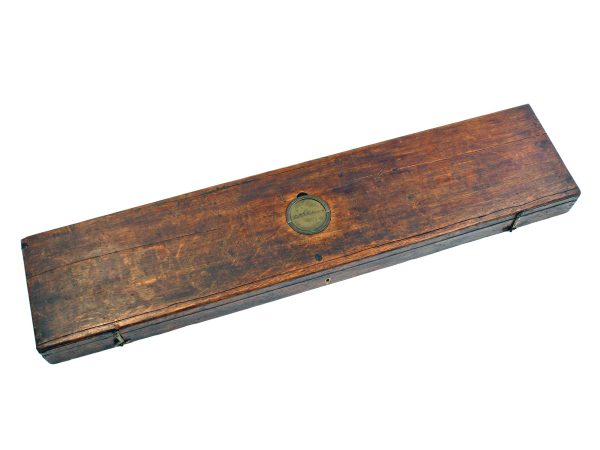 A Flintlock Gun Case for a Single Barrel Fowler