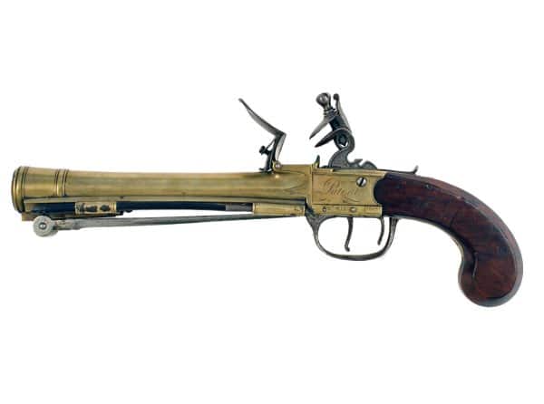 A Waters Patent Blunderbuss Pistol - Image 4