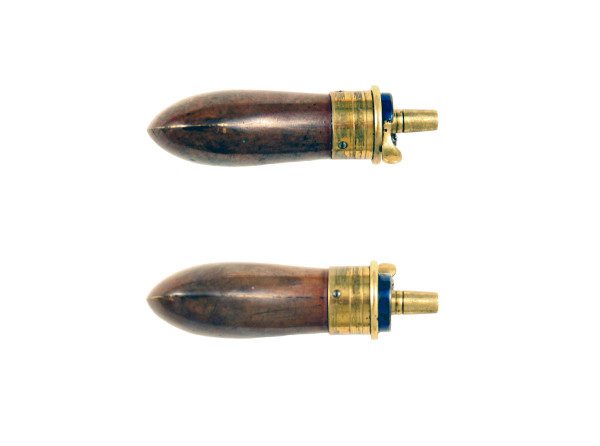 A Tiny Pistol Powder Flask. - Image 2