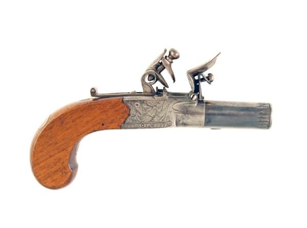 A Pair of Flintlock Pocket Pistols - Image 4