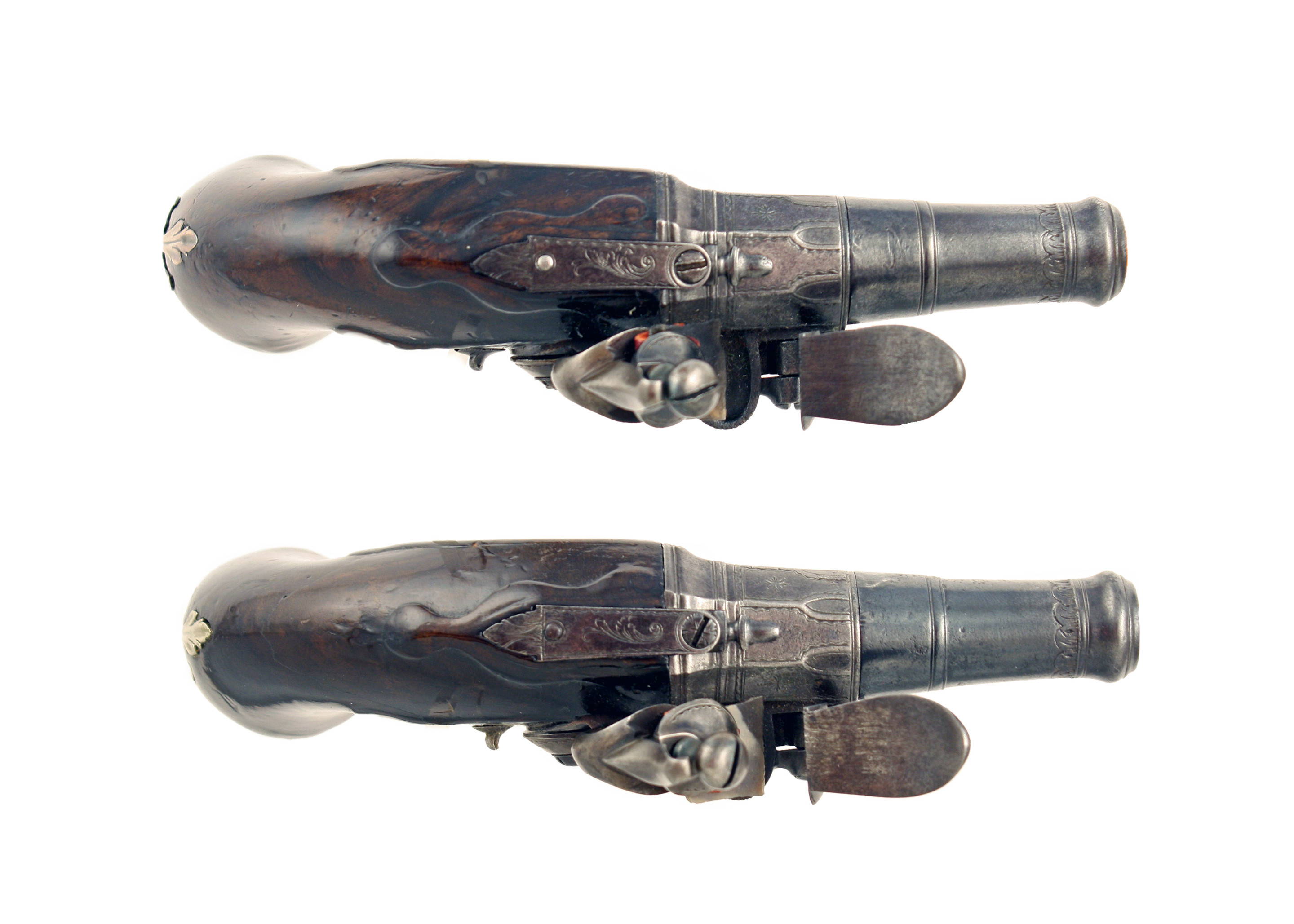 A Pair of Queen Anne Pistols by Freeman - Image 3
