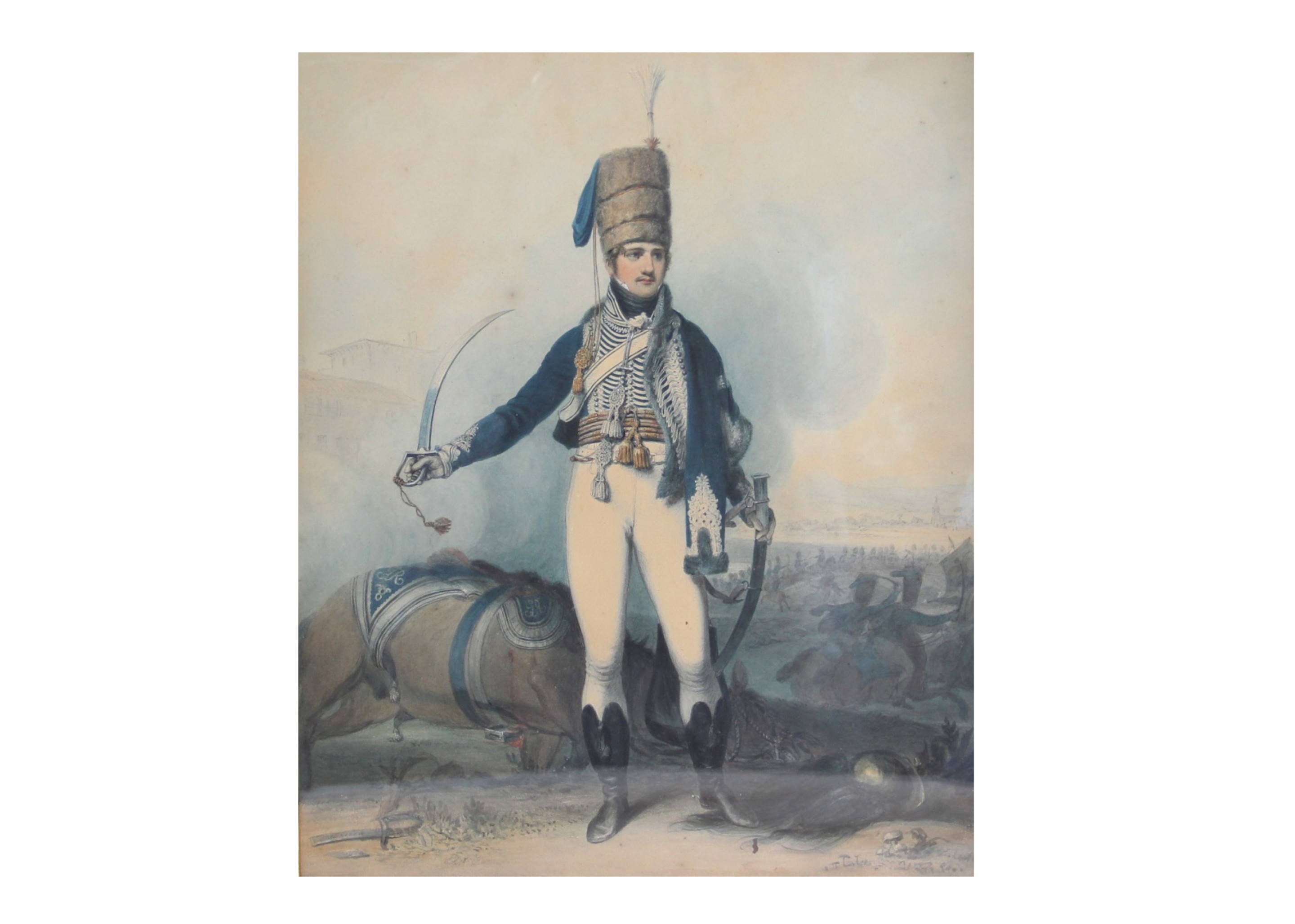 1796 Pattern Light Cavalry Officers Sabre by Hawkes Moseley & Co. - Image 5