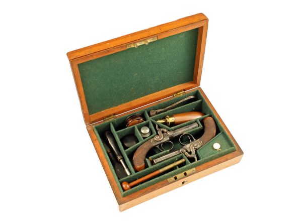 A Crisp Pair of Percussion Pocket Pistols. - Image 2