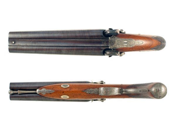 A 12 Bore Continental Howdah Pistol - Image 2
