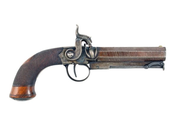 A Very Good Percussion Pocket Pistol