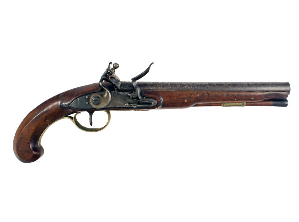 A 25 Bore Flintlock Military Pistol