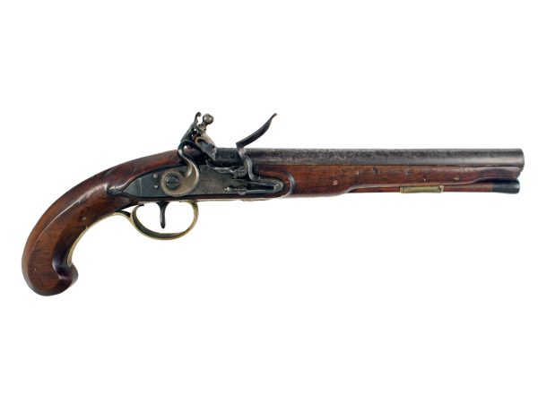 A 25 Bore Flintlock Military Pistol