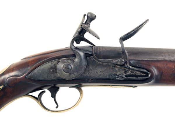 A Flintlock Holster Pistol by T. Jones of London - Image 2