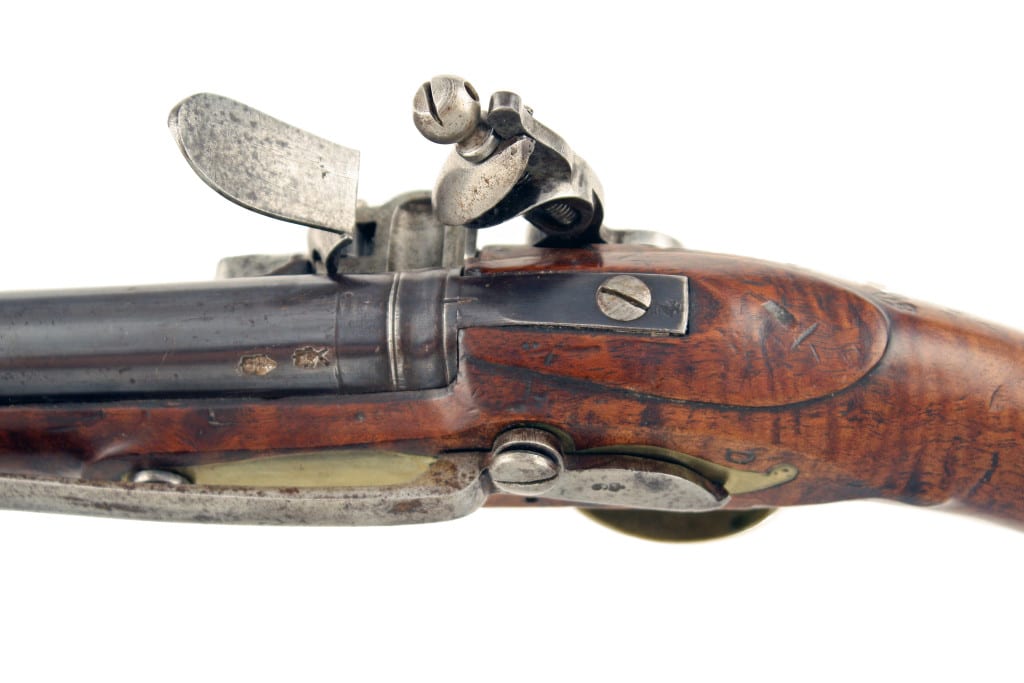A Very Good Flintlock Long Sea Service Pistol. - Image 5