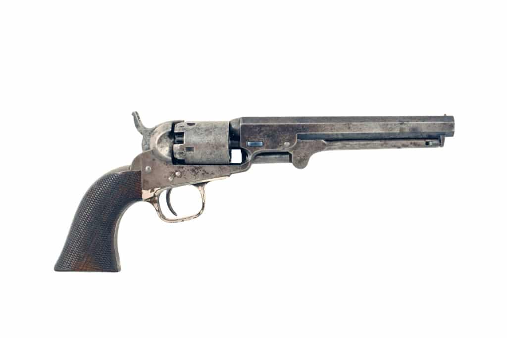 A Cased London Colt Model 1849 Pocket Revolver. - Image 4