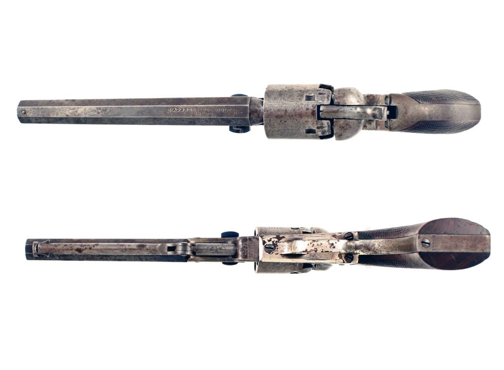 A Cased London Colt Model 1849 Pocket Revolver. - Image 6