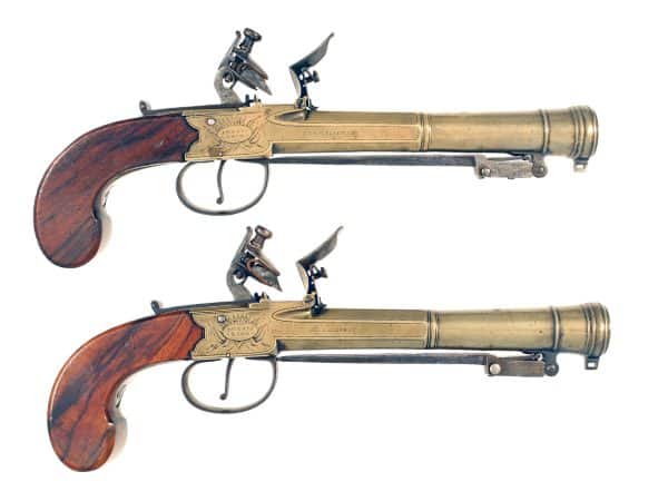 A Superb Named Pair of Blunderbuss Pistols