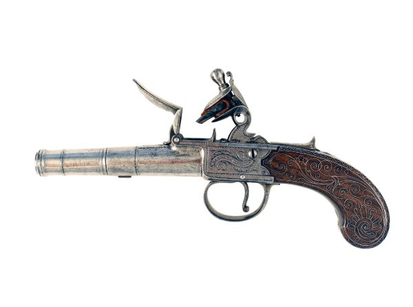 A Fine Pair of Silver Mounted Pistols - Image 2