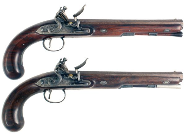 A Superb Cased Pair of Duellers