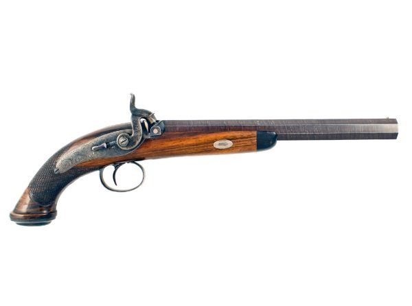 A Cased Percussion Target Pistol