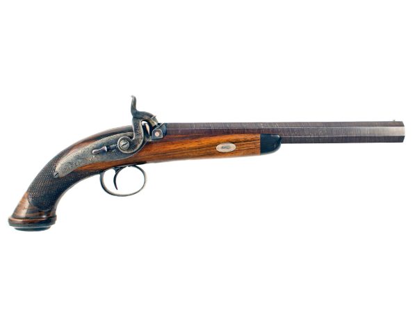 A Cased Percussion Target Pistol