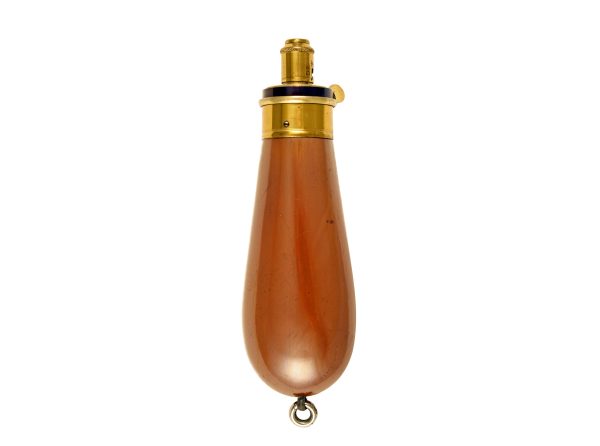 A Superb Powder Flask for a Cased Revolver. - Image 3