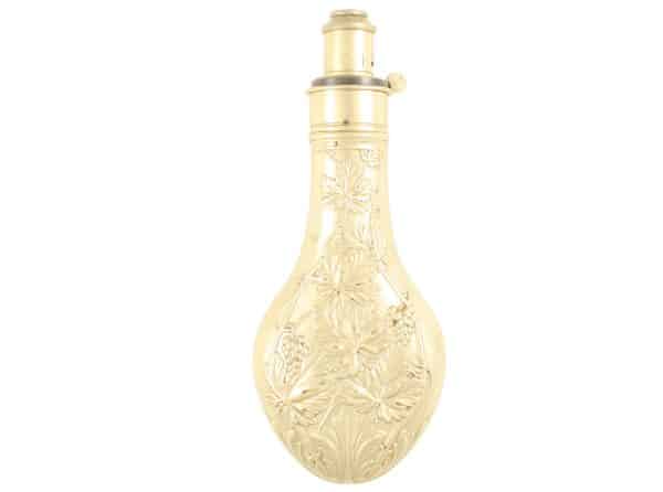 A Scarce White Metal Flask - Image 2