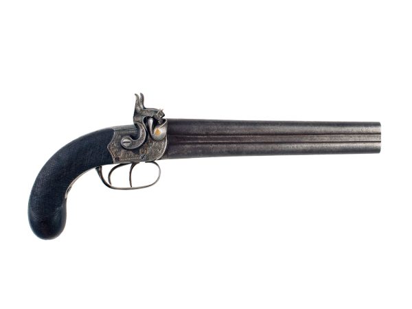 A Percussion Over and Under Pistol