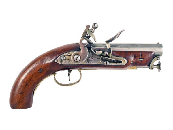 An 1831 Pattern Flintlock Coast Guards Pistol