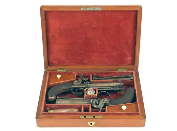 A Cased Pair of Pistols