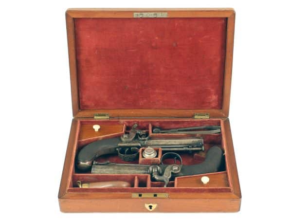 A Cased Pair of Pistols