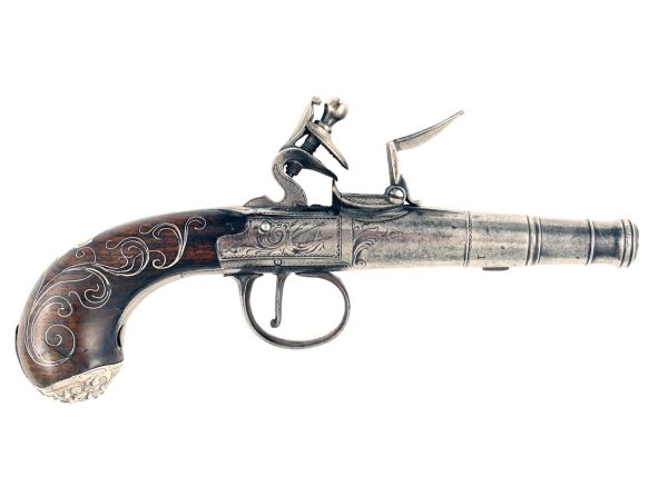 A Silver Mounted Pair of Pistols by Emms of Oxford - Image 4