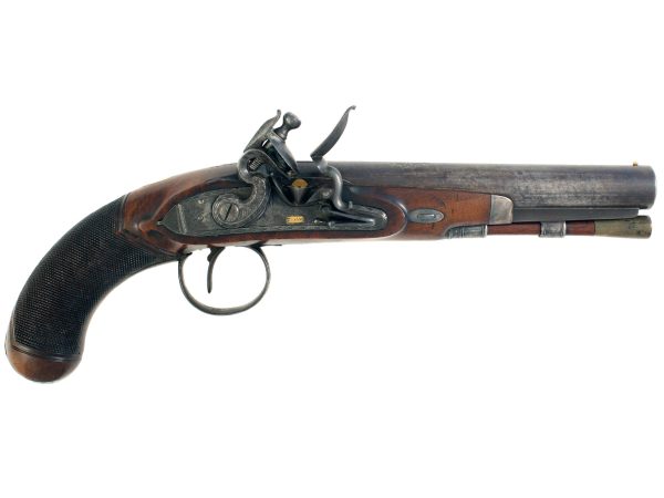 A Flintlock Pistol by Wallis of Hull