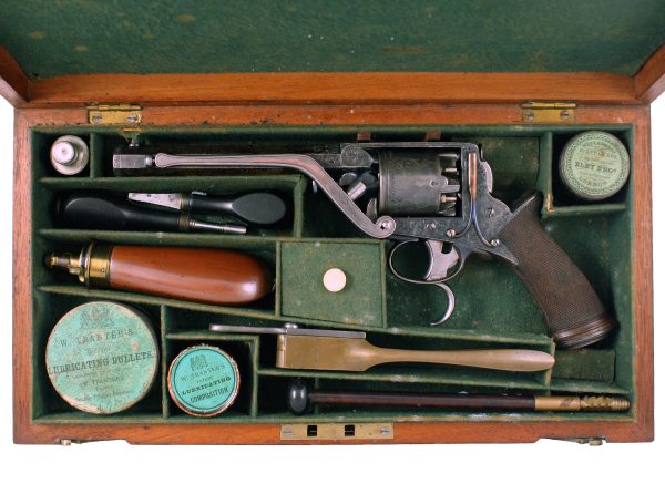 An Engraved Double Trigger Tranter - Image 2