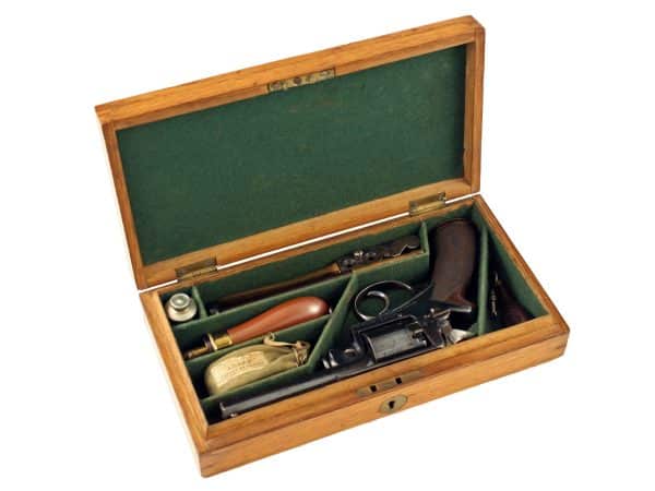 A Superb Cased 120 Bore Beaumont Adams Revolver