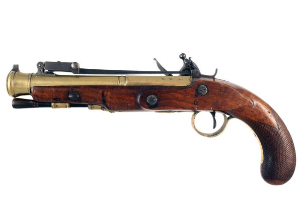 A Flintlock Blunderbuss Pistol by Twigg - Image 4