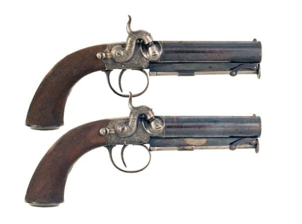 A Superb Pair of Percussion Belt Pistols - Image 3
