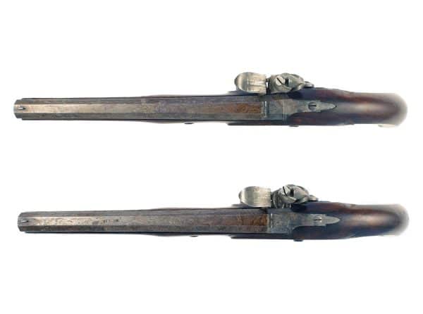 A Pair of Flintlock Duelling Pistols by D. Egg - Image 3