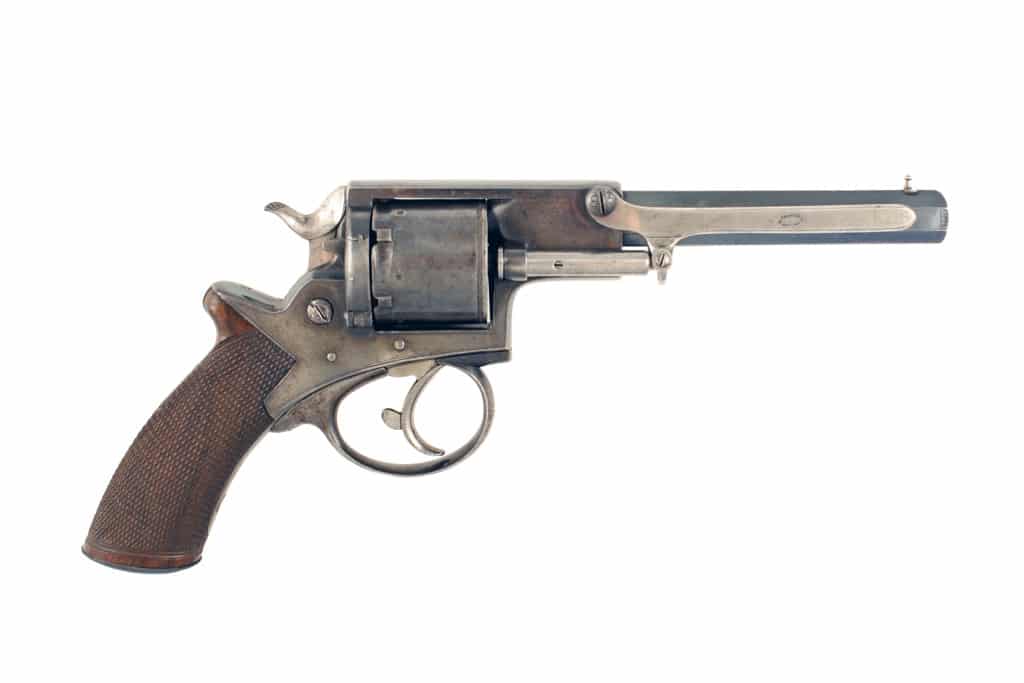A Very Good Cased Tranter Rim-Fire Army Revolver by John Rigby & Co, No. 5288. - Image 5