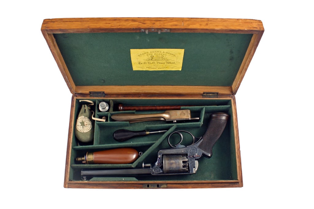 A Superb Purdey Retailed 54 Bore Adams Percussion Revolver, No. 13666. - Image 3