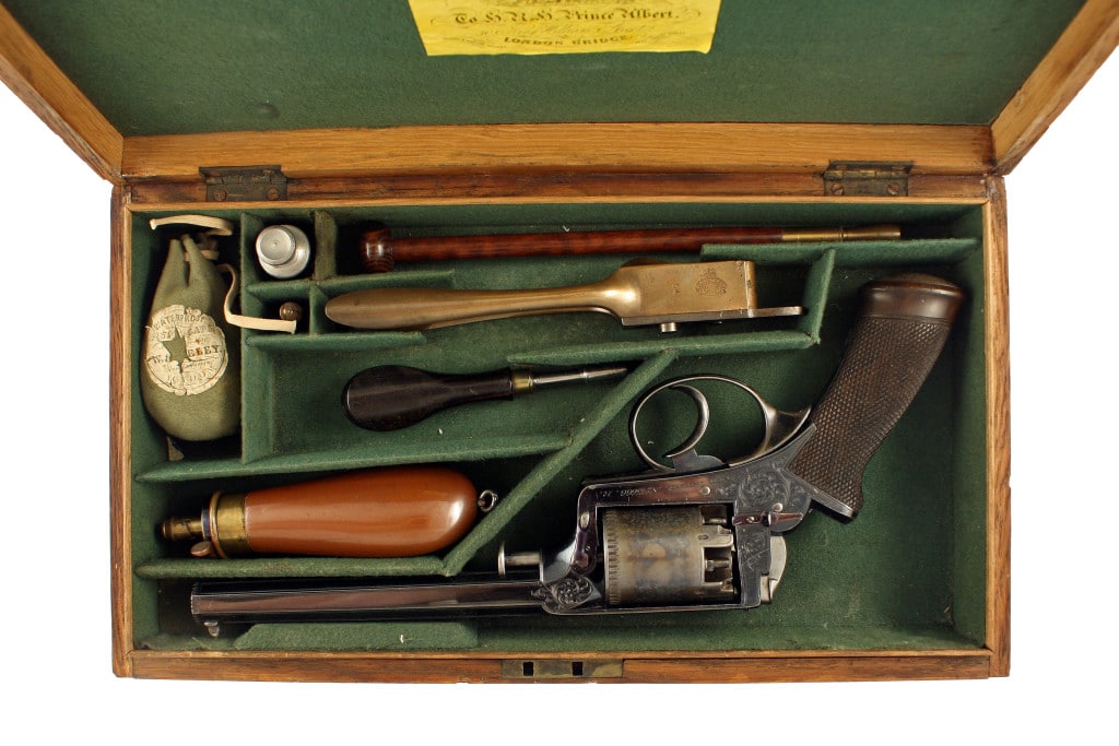 A Superb Purdey Retailed 54 Bore Adams Percussion Revolver, No. 13666. - Image 4