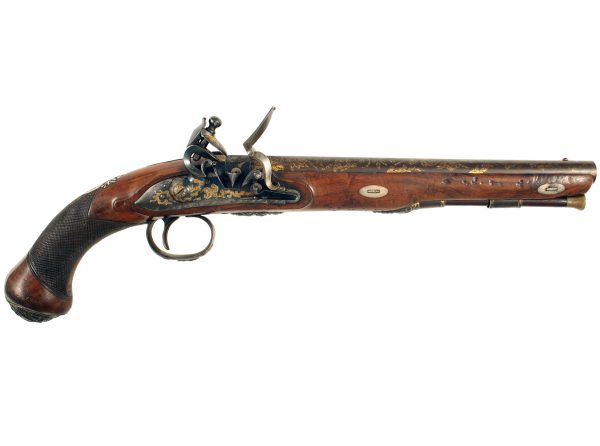 An Elaborate Flintlock Pistol