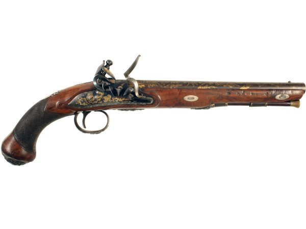 An Elaborate Flintlock Pistol