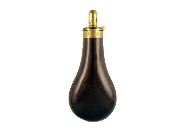 An Unusual Planished Tin Flask by Bartram. - Image 2