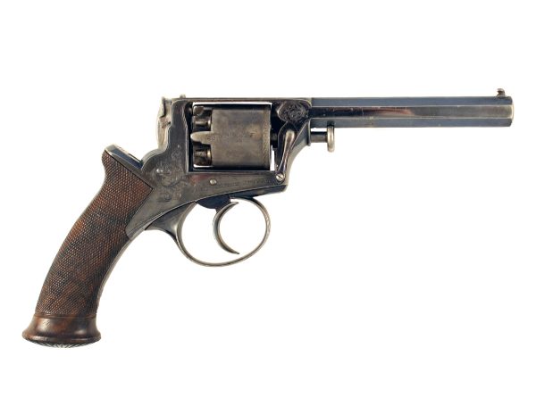 An Exceptional Cased 120 Bore Percussion Revolver - Image 4