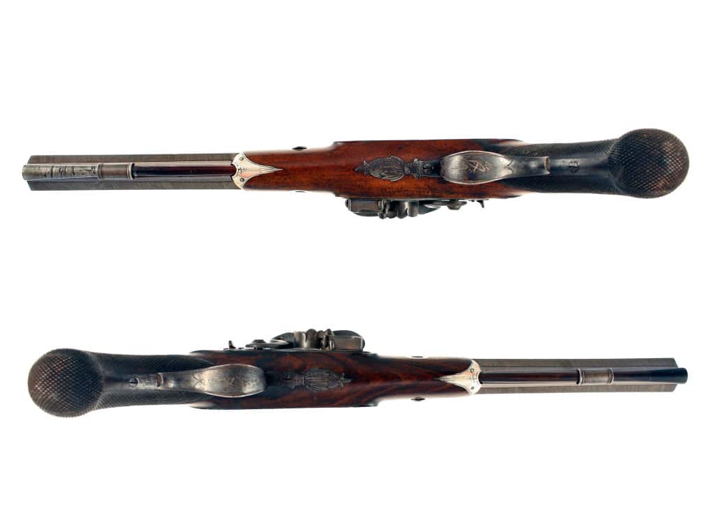 A Pair of Flintlock Duelling Pistols by Jover - Image 3