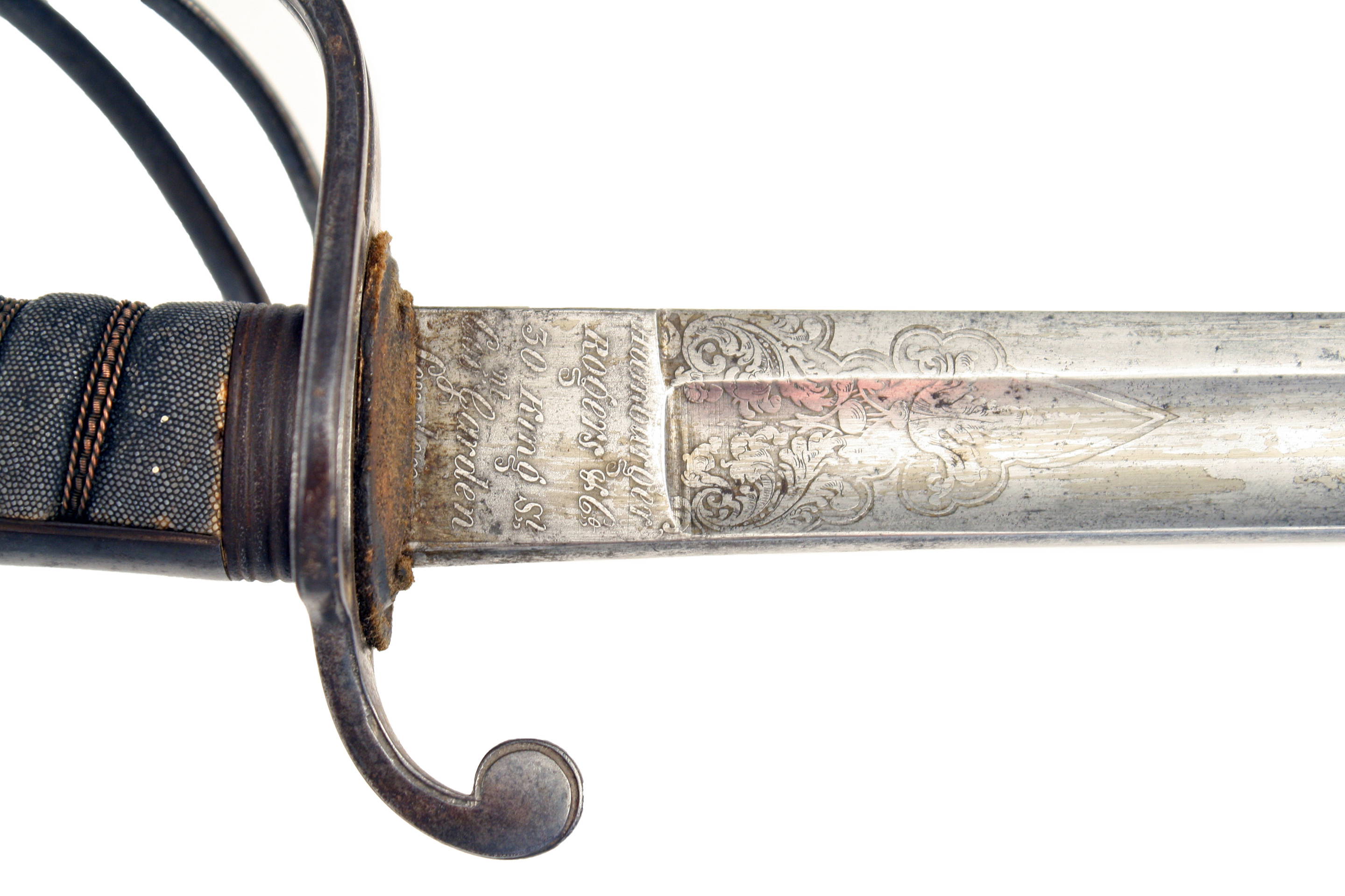 A P1821 Light Cavalry Officers Sword - Image 4