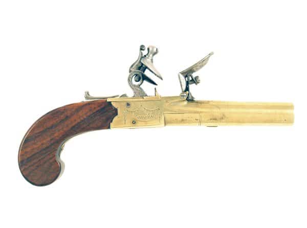 A Crisp Flintlock Pocket Pistol by Blair - Image 3