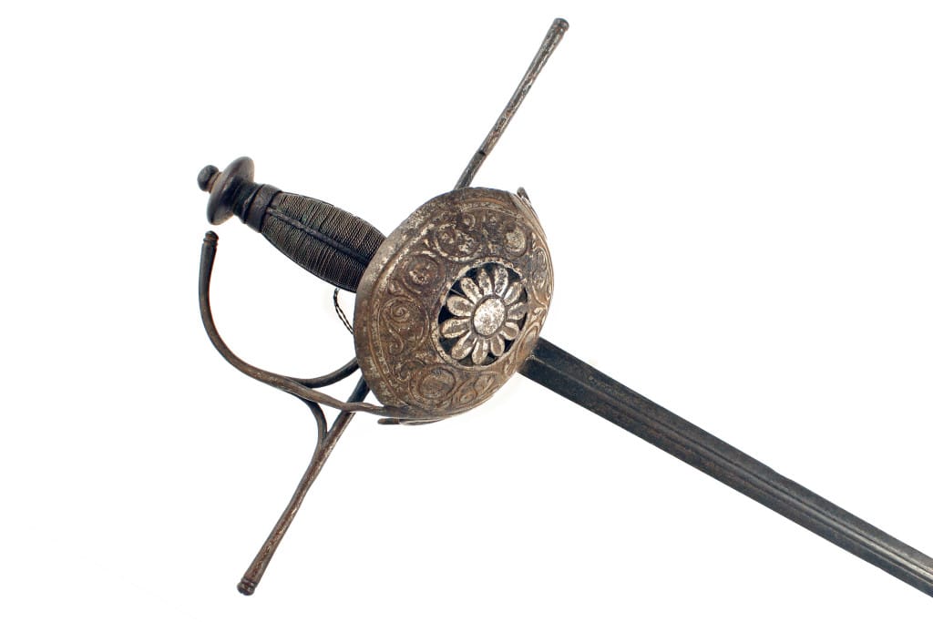 A Spanish Rapier, 17th Century.