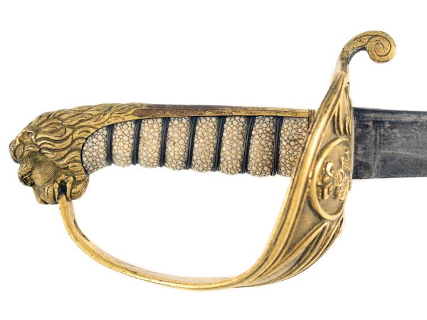 A Naval Pipe-Back Sword