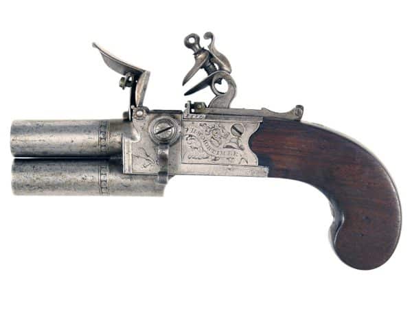 A Flintlock Tap-Action Pistol by H. W. Mortimer