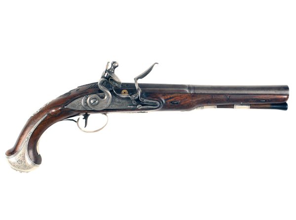 A Pair of Silver Mounted Pistols by Dalton of Dublin - Image 2